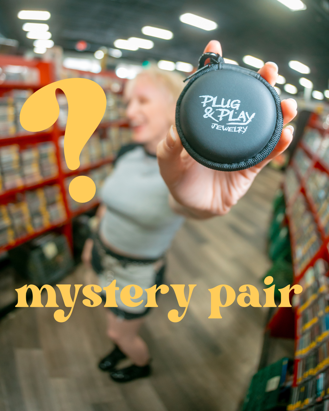 MYSTERY PAIR Ear Plug Earrings (no piercings needed)