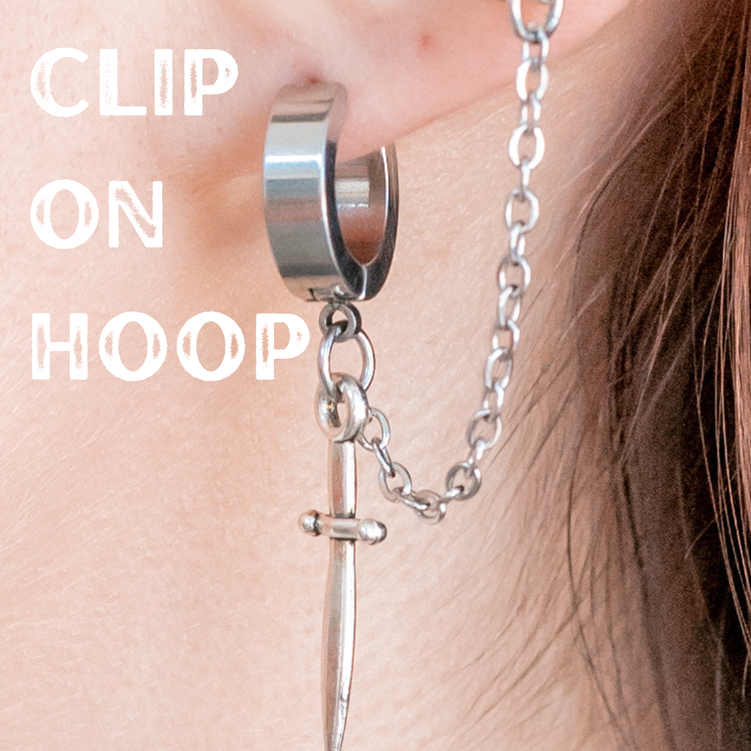 Design-Your-Own Dagger Ear Plug Earrings (non-piercing options available)