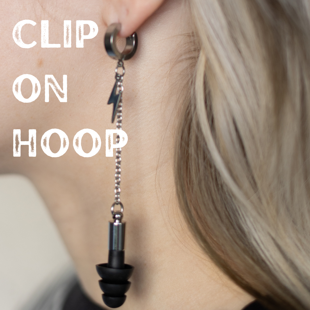 Design-Your-Own Lightning Bolt Ear Plug Earrings (non-piercing options available)