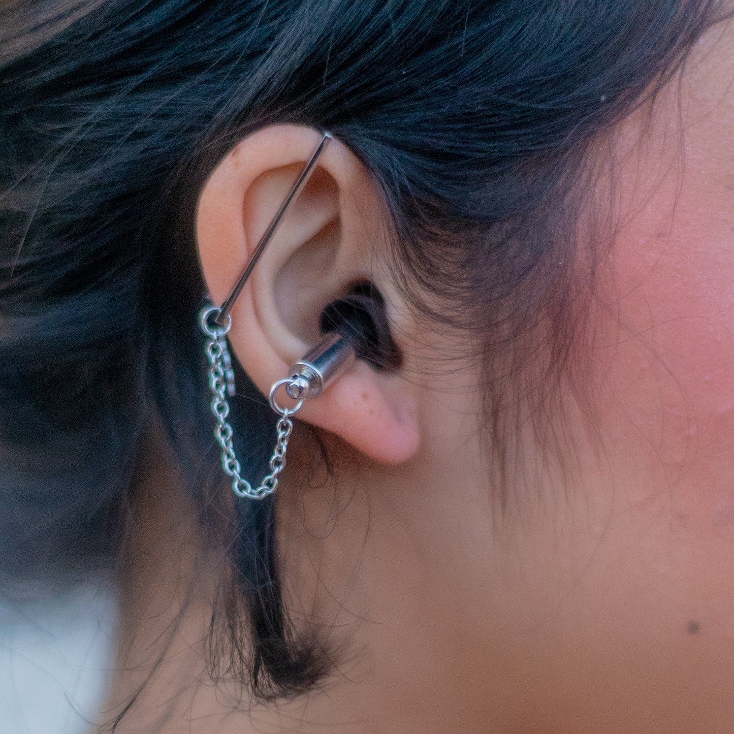 Tiny Snake Ear Plug Ear Crowns (no piercings needed)